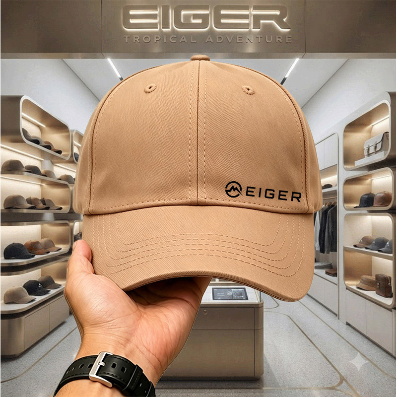 Topi Eiger Pria Laki Laki Dewasa Trend Sekarang Murah Berkualitas Distro Polos Keren Kekinian Trend 