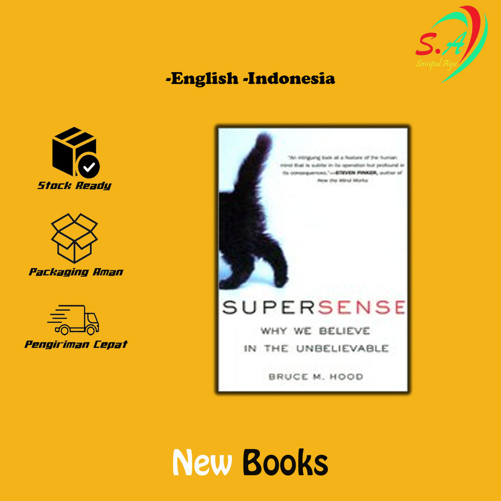 SuperSense by Bruce M. Hood (English/Indonesia) - English