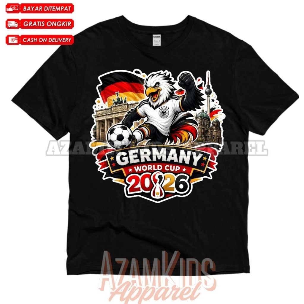 Kaos Anak Baju Anak Timnas Jerman Piala Dunia 2026 Free Nama / Kaos Tshirt Anak Pildun Timnas Jerman
