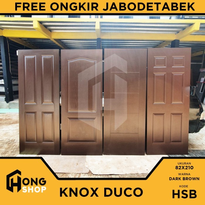 KNOX HDF - Pintu Kamar Tidur KNOX HDF Series 82 x 210 (HANYA DAUN PINTU SAJA)