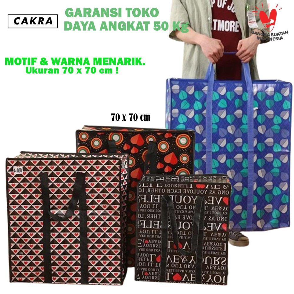 Tas Laundry Bag Jumbo Tempat Baju Kotor Tas Baju Jinjing Tas Baju Besar Jumbo Keranjang Baju Kotor J