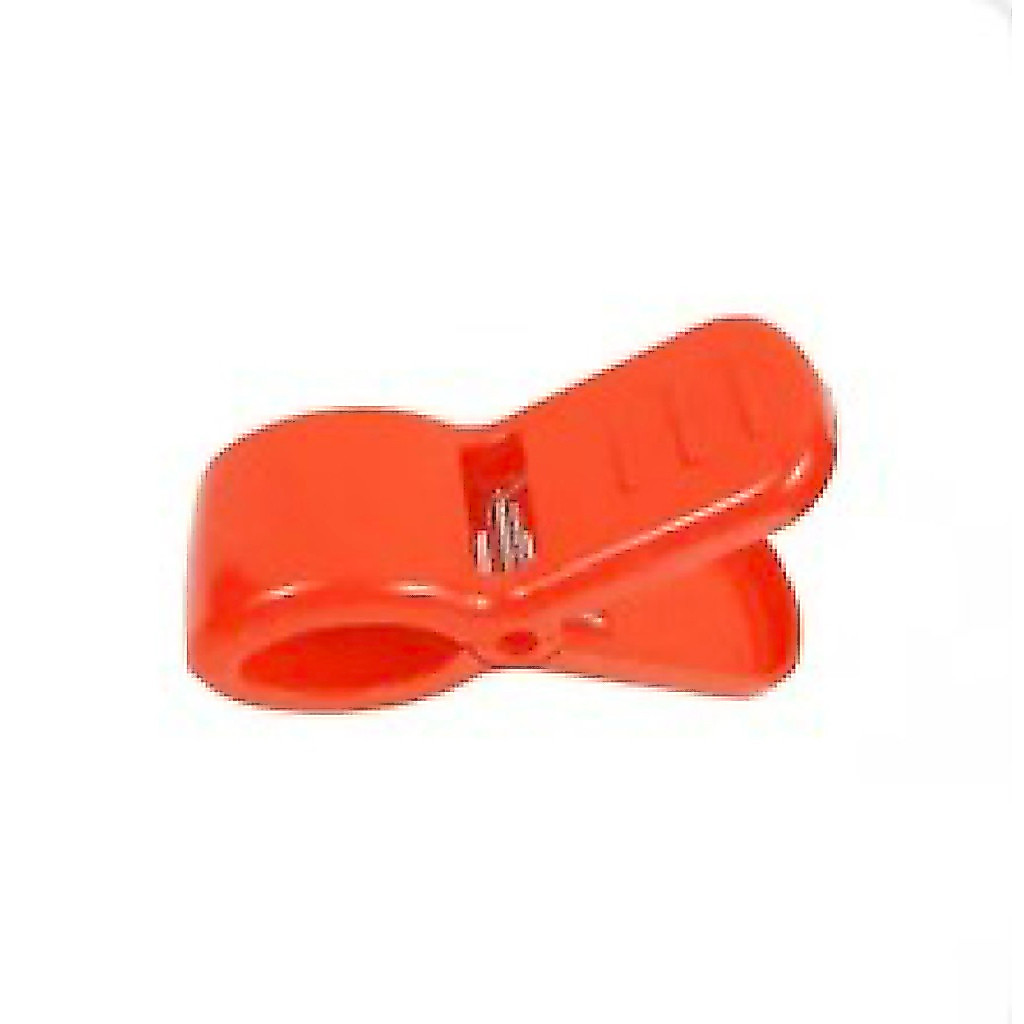 Jepit Rambut Lucu Arrietty - Merah Orange, Panjang 12cm