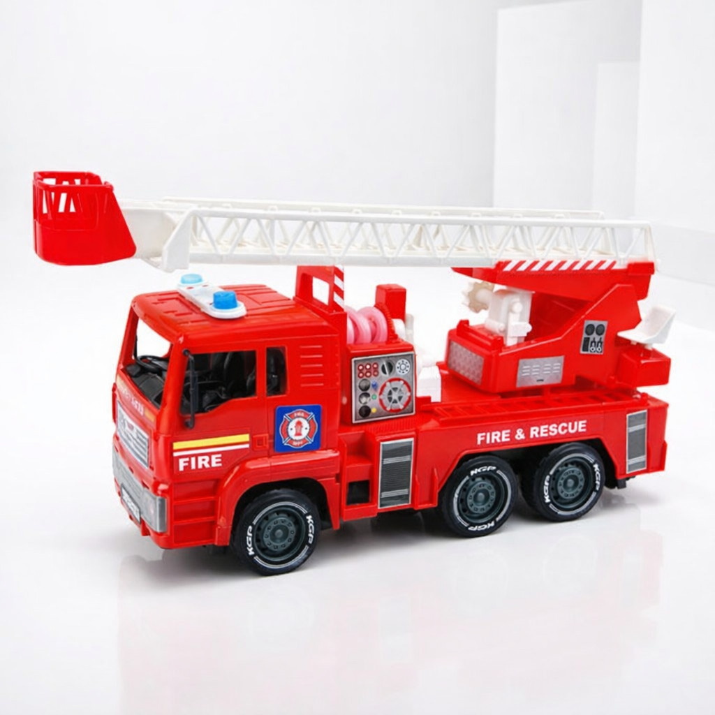 Mainan Mobil Damka Truk Pemadam Fire Truck Besar