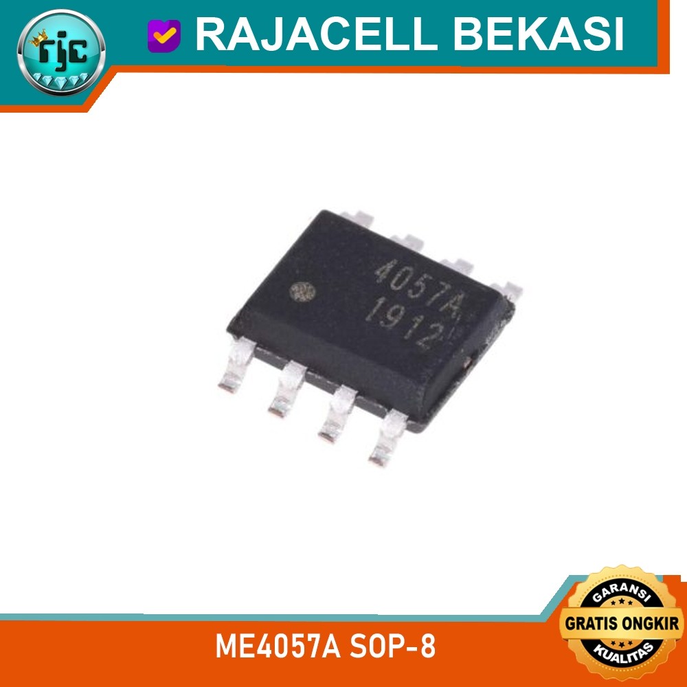 RJC IC ME4057A SOP-8 Li-ion Battery Charger 1A Lithium Ion Battery Charging Management Chip ME4057 S