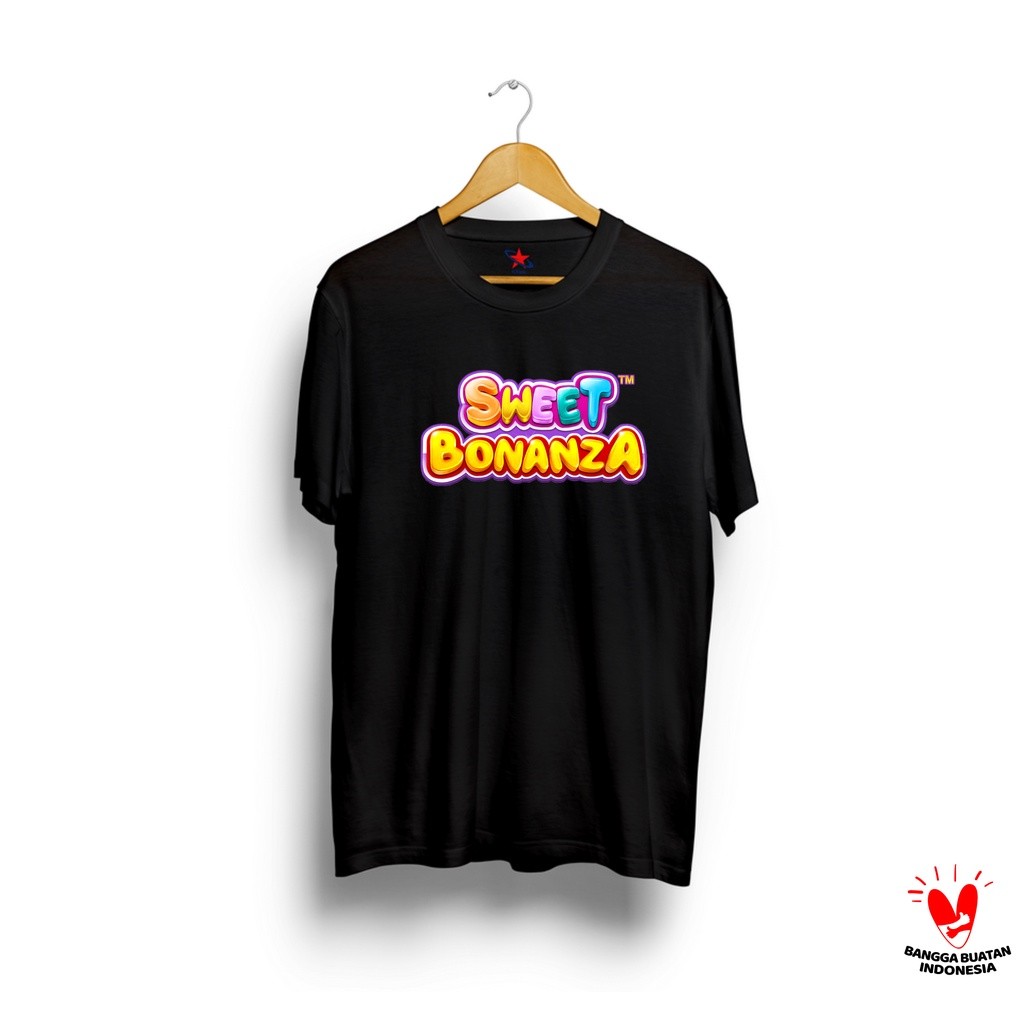 Kaos Sweet Bonanza / Baju Distro Games Viral Sweet Bonzana