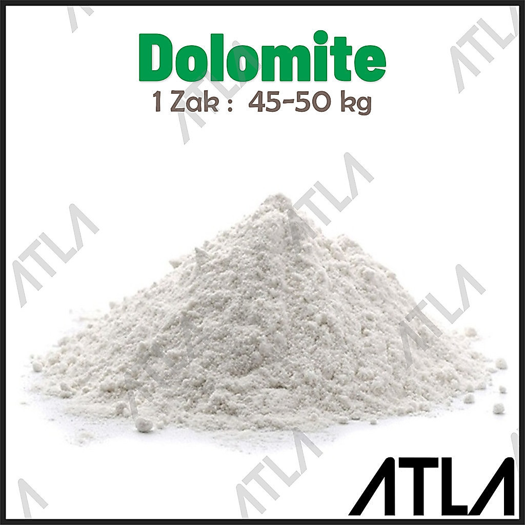Kapur Pertanian 1 Sack Kapur Dolomit 1 Zak Pupuk Dolomite 1 Karung Perkebunan