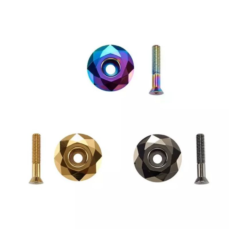 Foto Top Cap tutup cover stem headset size 1-1/8inch atau 28.6mm fork diameter