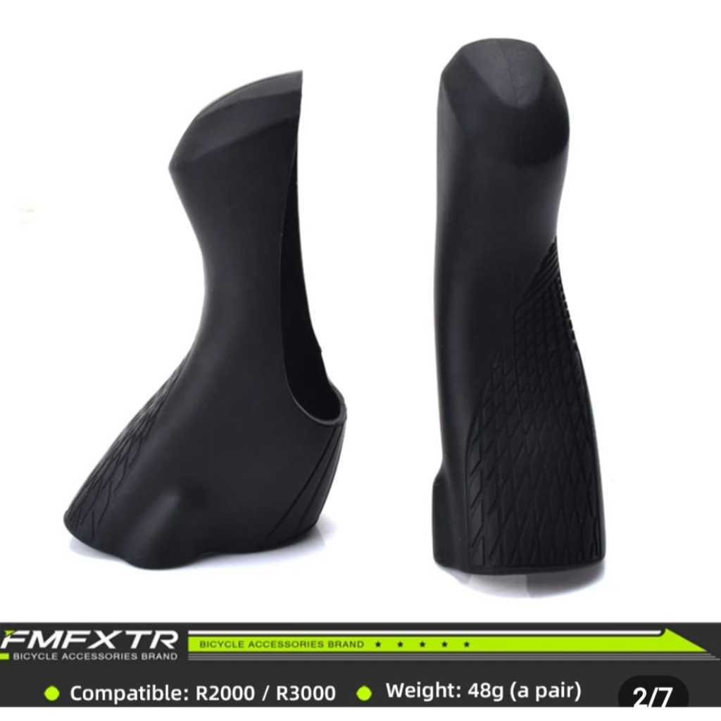 Foto Karet Cover Hood Rubber Brifter Shifter Untuk Shimano Claris R2000 R2030 Sora R3000 R3030