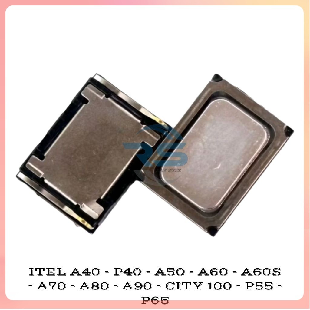 BUZZER SPEAKER BAWAH ITEL A40 - P40 - A50 - A60 - A60S - A70 - A80 - A90 - CITY 100 - P55 - P65 LOUD