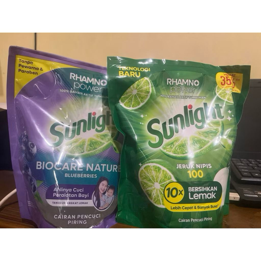 SUNLIGHT Jeruk Nipis Cairan Pencuci Piring 950Ml/ 870g