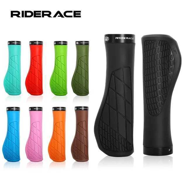 Foto Riderace Handgrip ergonomis handgrib grip single lock anti slip sepeda