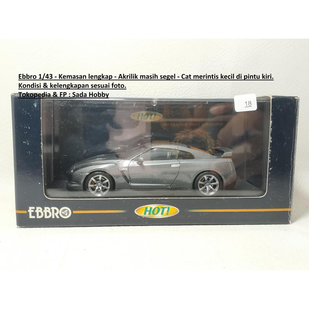 Ebbro 1/43 Nissan GT-R R35 2007 Gray