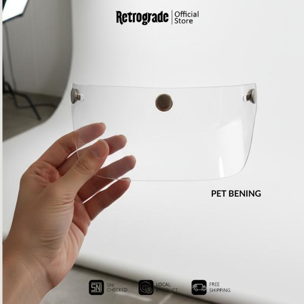 PET HELM TRANSPARAN , PET HELM KALCER, SLIM, VINTANGE - BENING