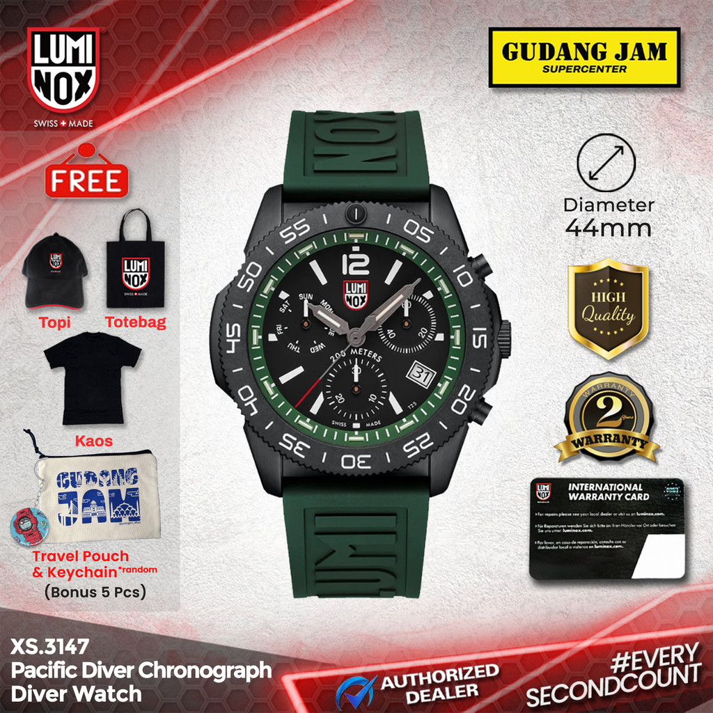 luminox XS.3147 Jam Tangan Kronograf Pria