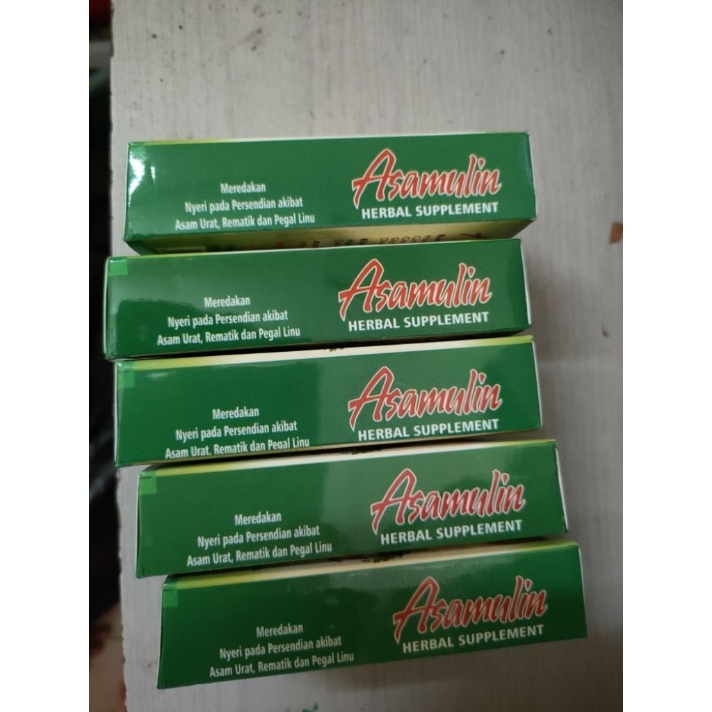 ALL NEW TERBARU  BPOM Original 100%~Ap  Asamulin Kapsul Original 30 Isi  (ampuh dan manjur)