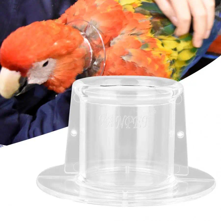 Bird Protective Pet  Collar Anti-bite Picking Feather Wound Healing Protective Neck Cover Collar for