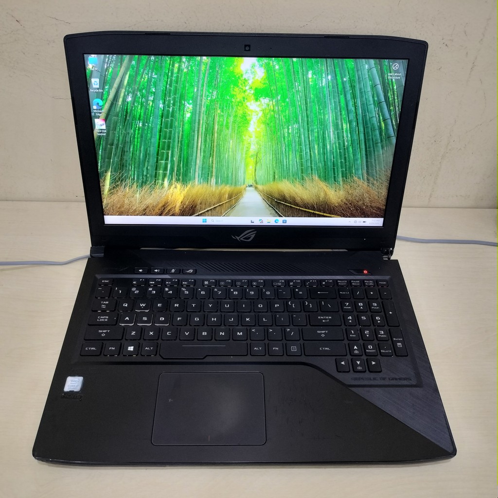 Asus Rog Strix 15 GL503GE Intel Core i7-8750H NVIDIA GeForce GTX 1050 Ti Ram 16 HDD 1 TB SSD 512 931