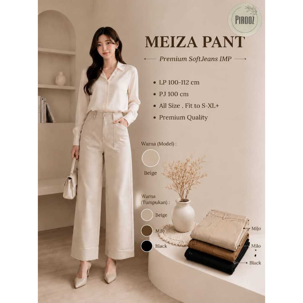 0109   MEIZA PANT    by PiRooZ DAILY WEAR  // ONESTUFF