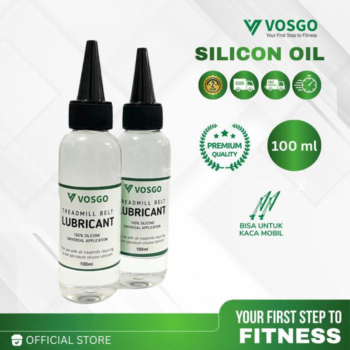 Pelumas Treadmill Silicone Oil Minyak Treadmill Vosgo
