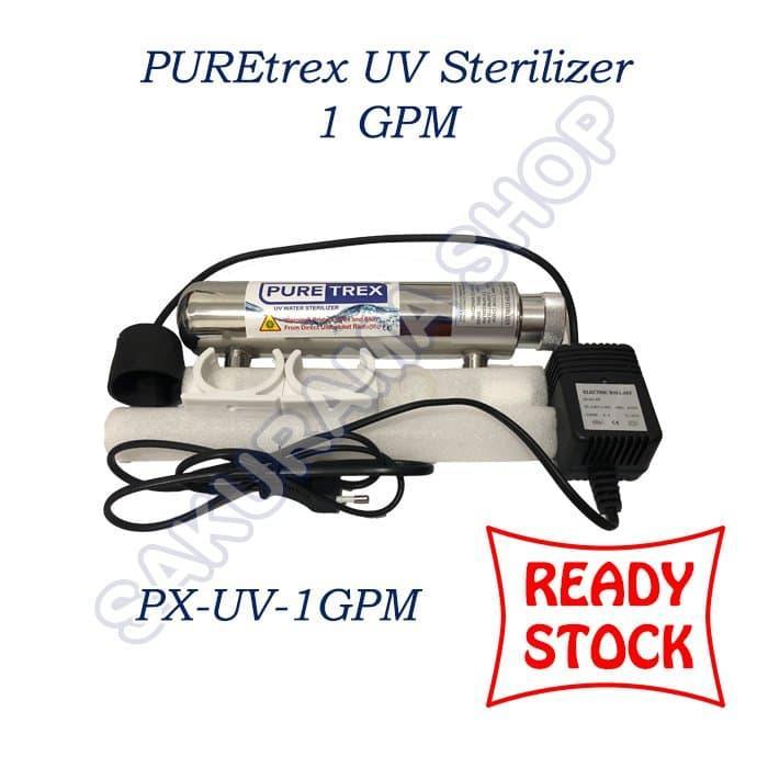 PUREtrex UV Sterilizer 1 GPM | RO UV Sterilizer Lampu UV Sterilizer