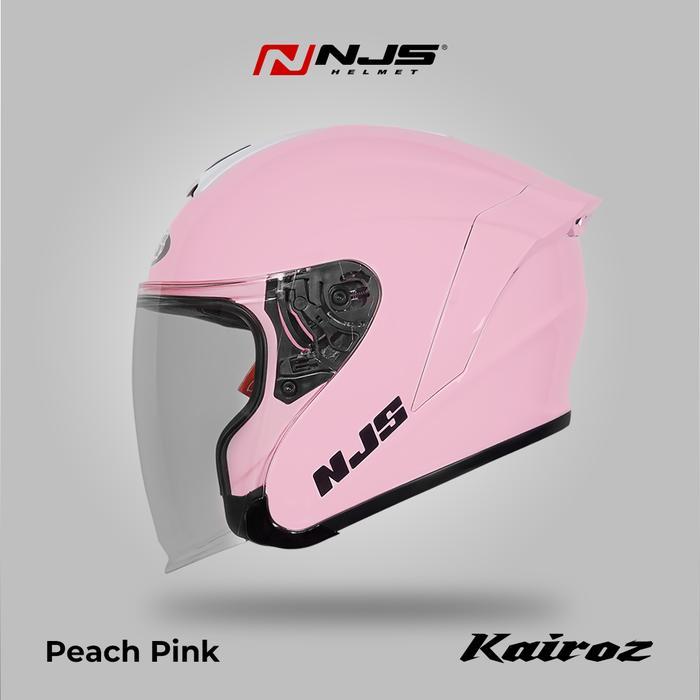 TerlarisNJS KAIROZ SOLID PEACH PINK (FREE SPOILER) - Helm Half Face | Kairoz | Kairoz V1 |  Kairoz P