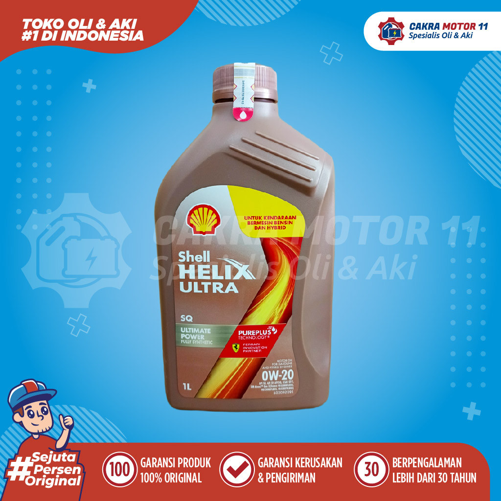 Shell Helix Ultra Sq Ultimate Power 0w20 1lt