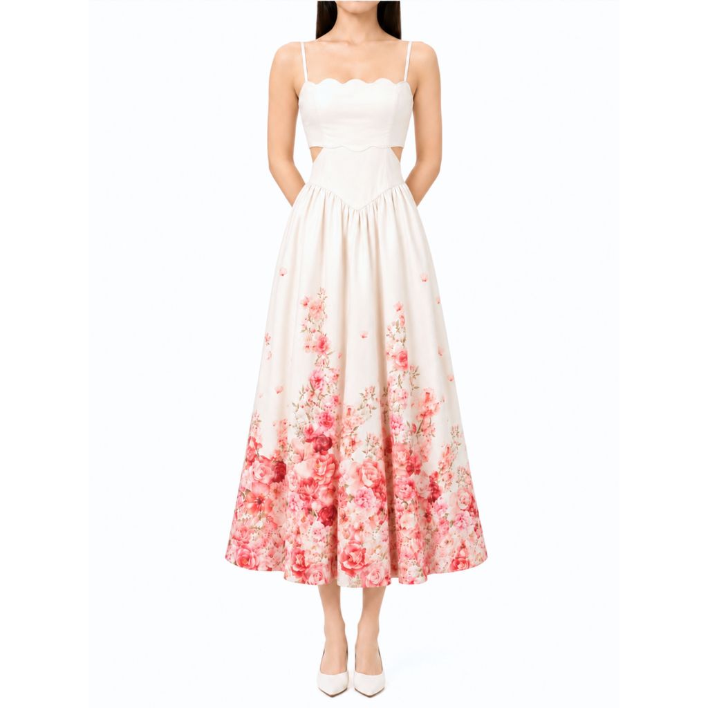 Verera Floral Midi Dress