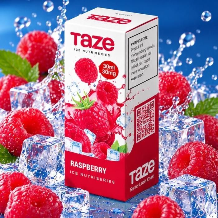 Taze Ice Nutriseries Raspberry Salt Nic 30mL by Taze Lab - Liquid Taze