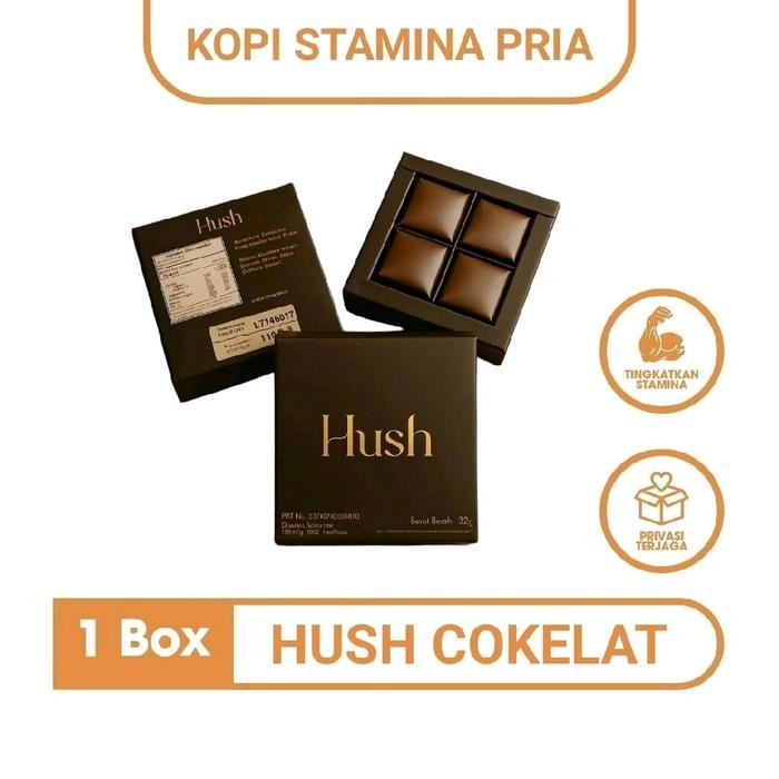 

HUSH CHOCOLATE DARK MILK ORIGINAL 1 BOX ISI 4 PCS COKELAT HUSH ASLI HUSH COKLAT ORIGINAL BPOM HALAL MUI