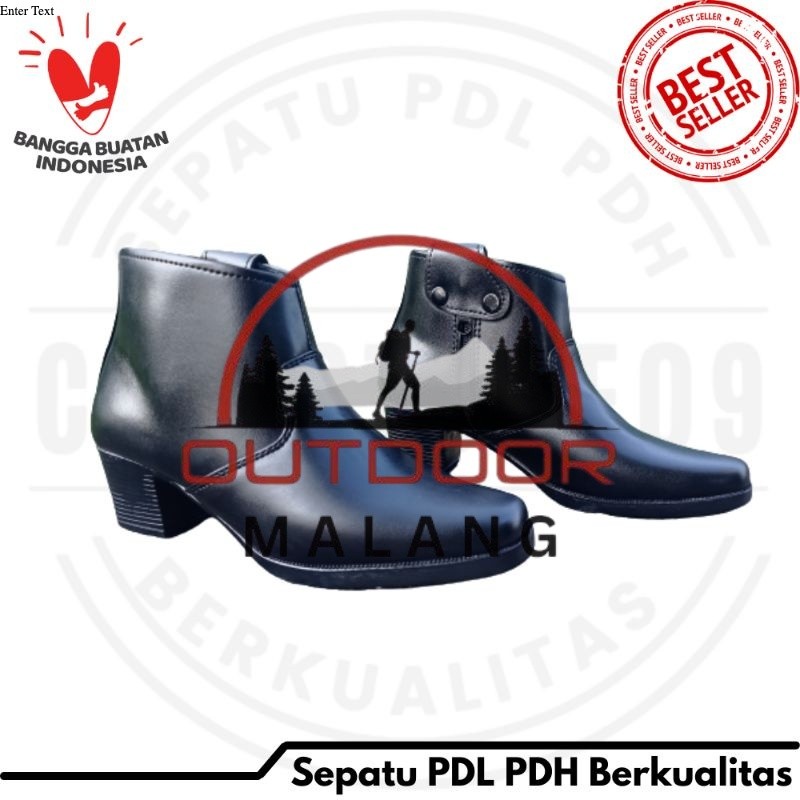 COD Sepatu PDH Wanita Polwan/Tni/Secwan SUS WANITA