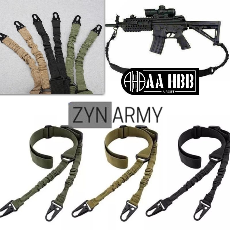 COD tali sandang sling tactical strap airsoft spring aeg gbbr wgg sengin