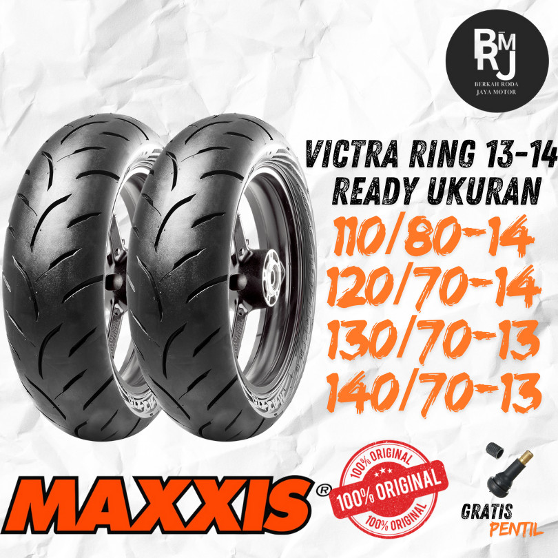 SEPASANG / SATUAN BAN MOTOR PCX 160 MAXXIS VICTRA TUBELESS DEPAN BELAKANG ADV 160