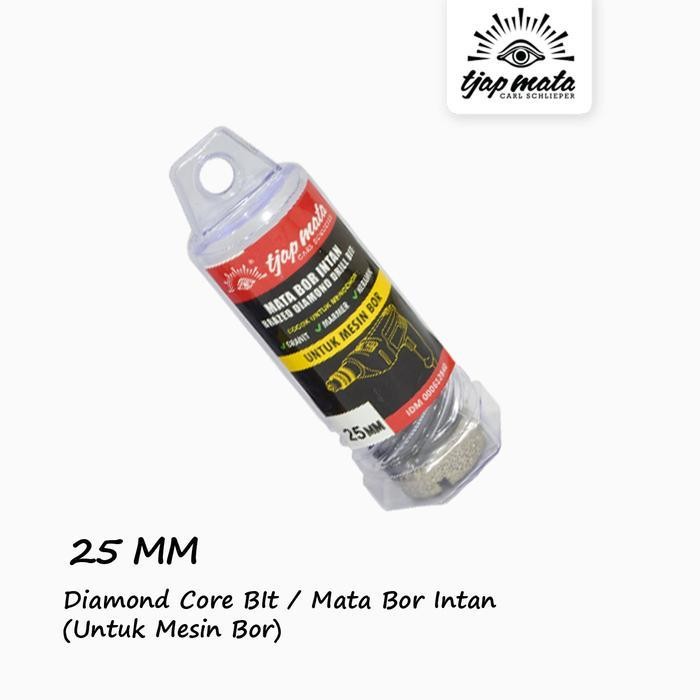 Mata Bor Granit/Marmer/Keramik (Mesin Bor) 25 MM ORIGINAL TJAP MATA / CAP MATA