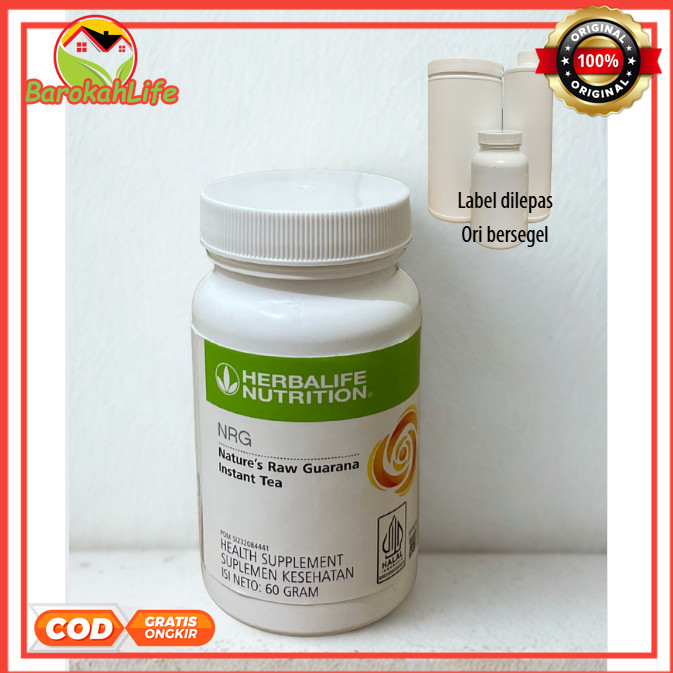 [Lepas Label] NRG Tea HBL Herbalif Energy Asli Original Teh  stamina dan energi Herbalife pengontrol