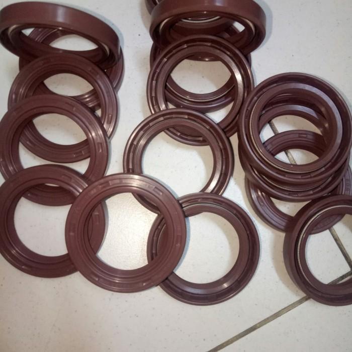 oil seal. lip seal double lip vitn/fkm TC 20 x 38 x 7