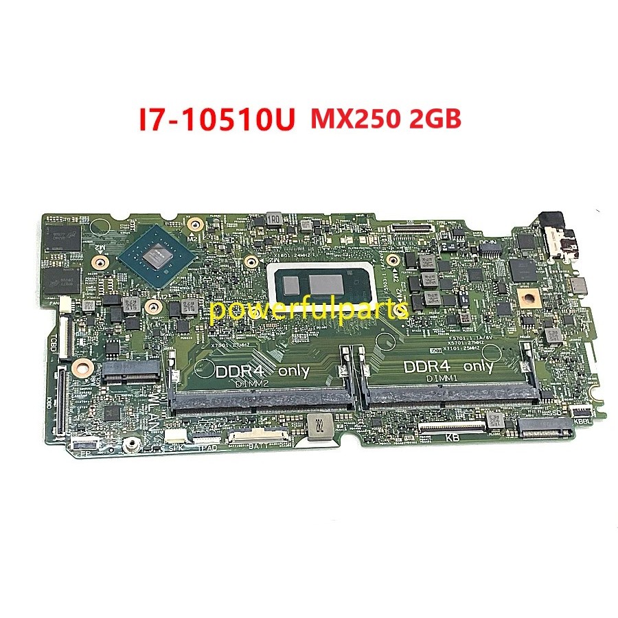 For Dell inspiron 7591 7791 Motherboard 18806-1 With i7-10510u +Graphic MX250 2GB 0850TM CN-0850TM W