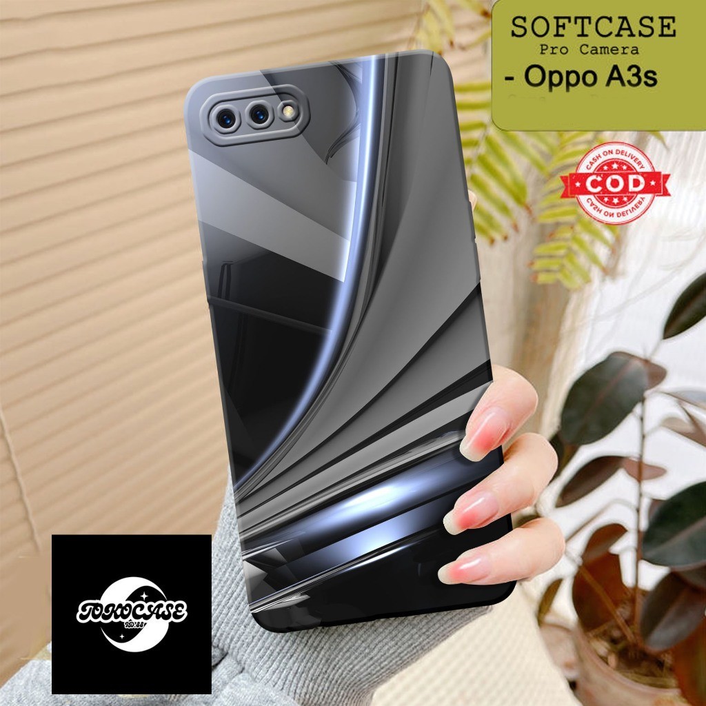 Case Hp Oppo A3S - Pro Camera Oppo A3s - Casing Hp Oppo A3S Silicon Hp - Cover Hp A3S - Aksesoris Ha