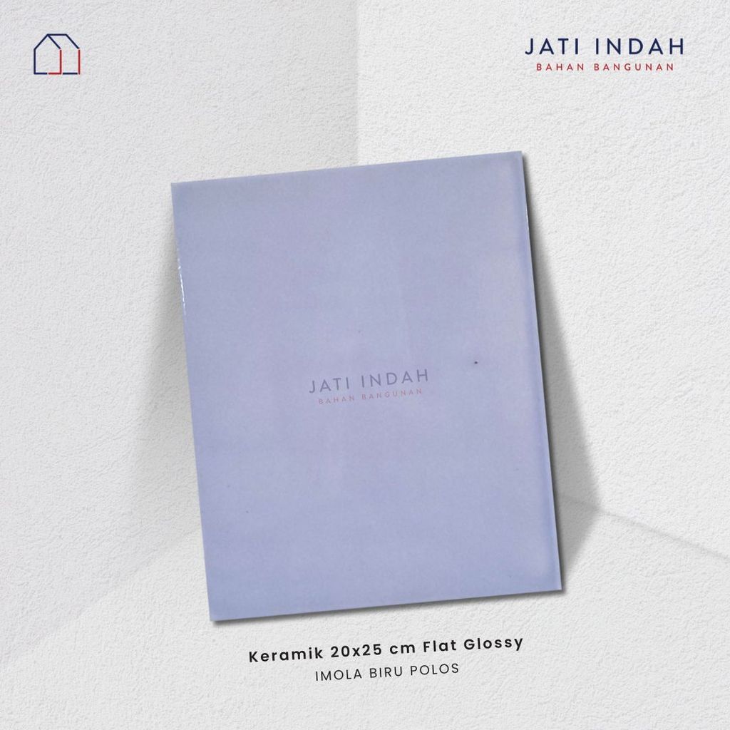 Keramik Dinding Glossy Flat 20x25 cm IMOLA BIRU POLOS