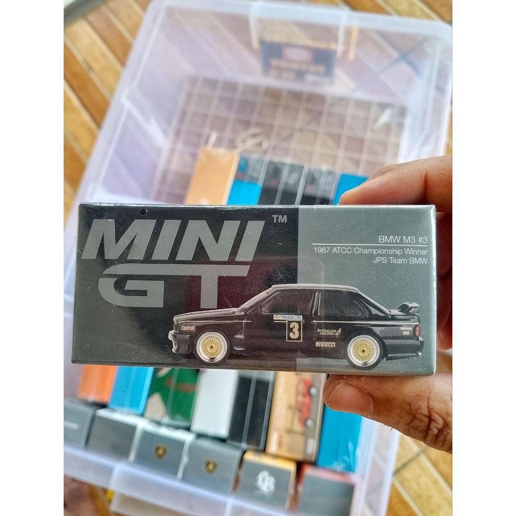 Mini GT 608 BMW M3 #3 JPS Team BMW 1987 ATCC Championship Winner