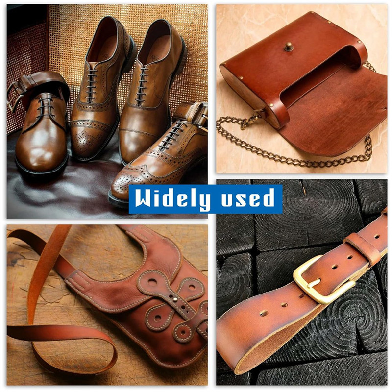 ABPQ-Leather Hole Punch Tool Set 0.5Mm-5Mm Watch Strap Punch Round Hole Punch For Belts, Canvas 10Pc