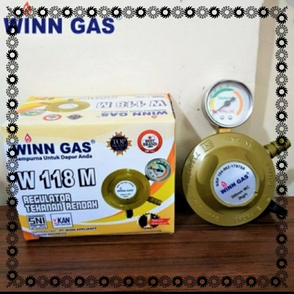 Regulator Gas Win low pressure W118m Original