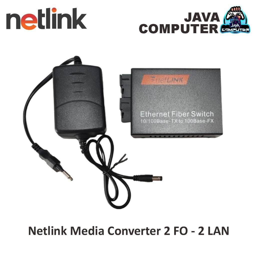 Netlink Media Converter 2 FO - 2 LAN