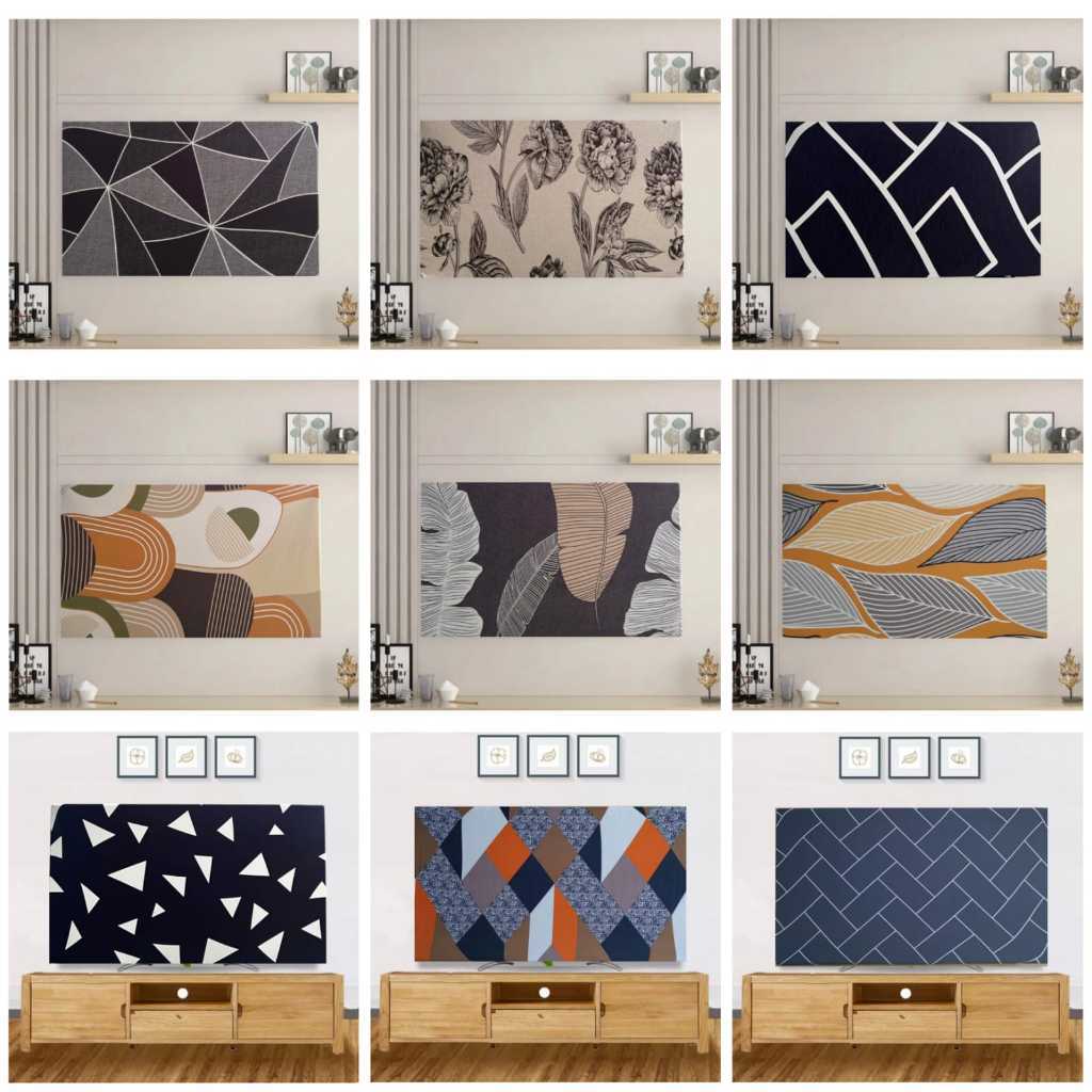 Sarung TV/Sarung monitor komputer/Cover penutup TV/Komputer elastis.