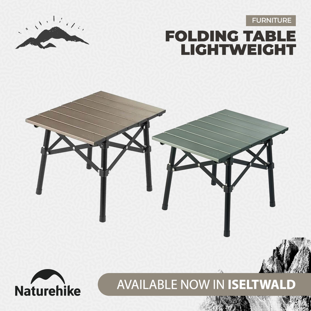 Meja Lipat Ringan Fangjian Outdoor Naturehike CNH22JU050 Folding Table Lightweight