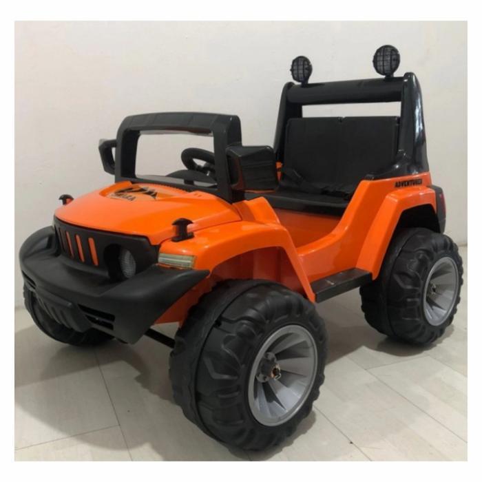 Mobil Remot Anak Jeep Aki Kokoh 4 Roda Besar Unisex Max Beban 35 Kg