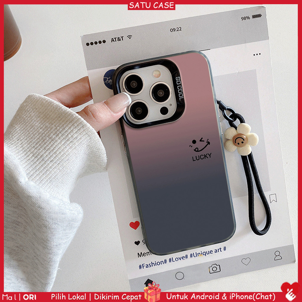 Case+Gelang Casing OPPO A57 HP Untuk case oppo A15 A15s A16 A16s A17 A17K A36 A38 A53 A54 4G/5G A55 