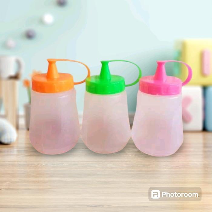 BOTOL KECAP UKURAN 200 ML Kitchenware Kitchenware Plastik