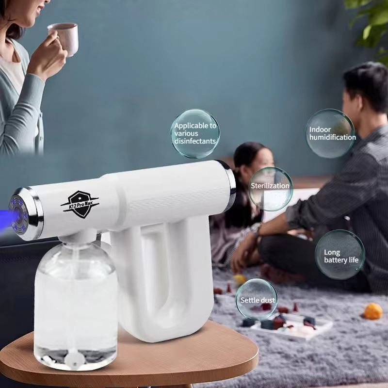 Nano Spray Steam Gun Nano Mist Machine Portable Facial Steamer Hair Care Untuk Wajah & Rambut