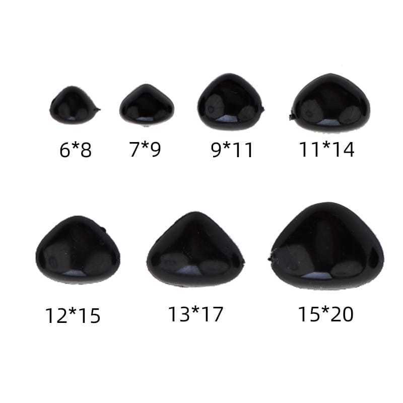 10 PCS HIDUNG TEMPEL BONEKA AMIGURUMI