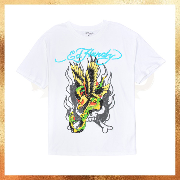 Kaos Ed Hardy Tattoo American Artist New York Tees Original